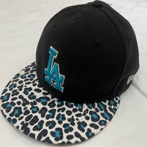 New Era x LA Black leopard Hat
